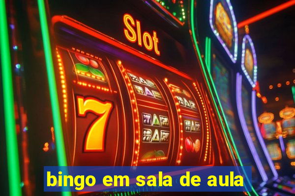 bingo em sala de aula